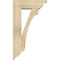 Ekena Millwork Legacy Traditional Rough Sawn Bracket w/ Offset Brace, Douglas Fir, 6"W x 16"D x 28"H BKT0604X16X28LEC01RDF - alternate 3